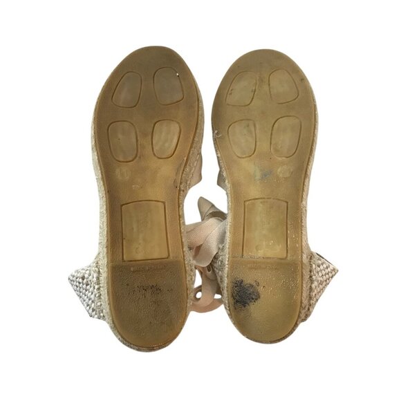 Weekend Max Mara Kirsh Espadrille Shoe Natural Size 41 (US 11) - Picture 6 of 6